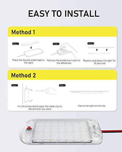 Dome Light for RV Interior (4 Count)