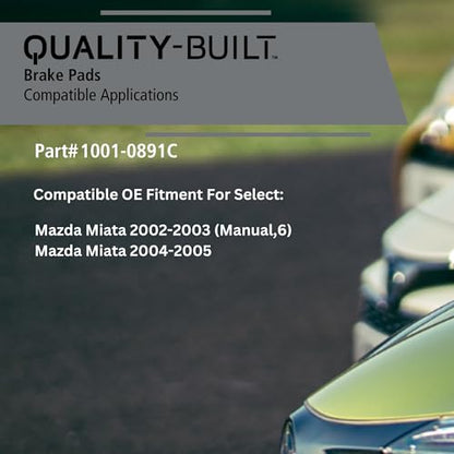 Rear Ceramic Brake Pads