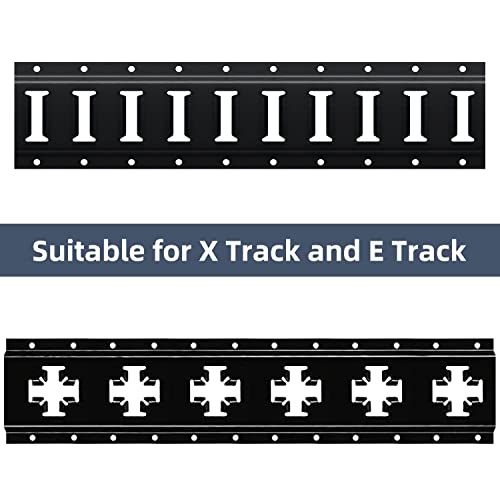 8 PCS E Track J Hooks Heavy Duty Steel Hanger (8 Count)