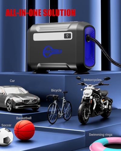 R8 Tire Inflator Portable Air Compressor