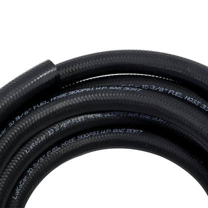 Rubber Fuel Hose Line Push Lock 3 (25 Foot)