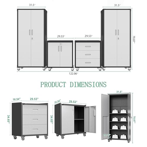 Garage Storage Cabinet System
