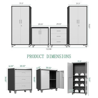Garage Storage Cabinet System