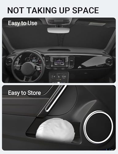 Custom Fit Car Windshield Sun Shade for 2012