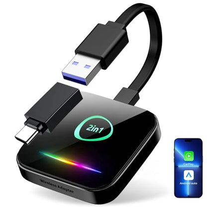 Wireless CarPlay Adapter & Android Auto Dongle
