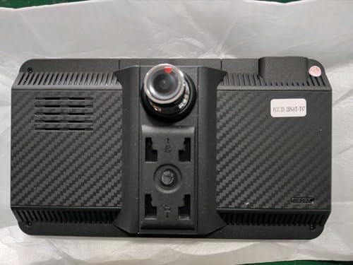 7" Portable Car Screen with Dual Dash Cam