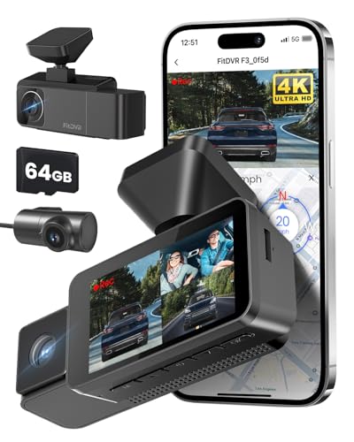 4K 3 Channel Dash Cam