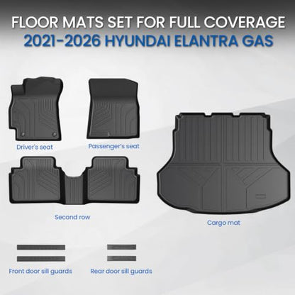 Floor Mats for Hyundai Elantra 2021