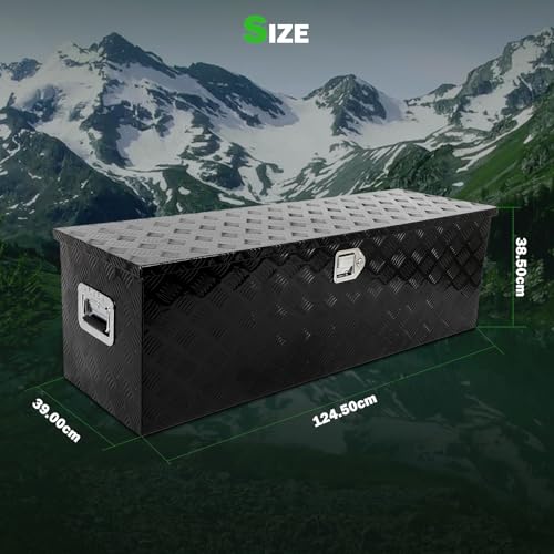 49 Inch Diamond Plate Aluminum Truck Bed Tool Box