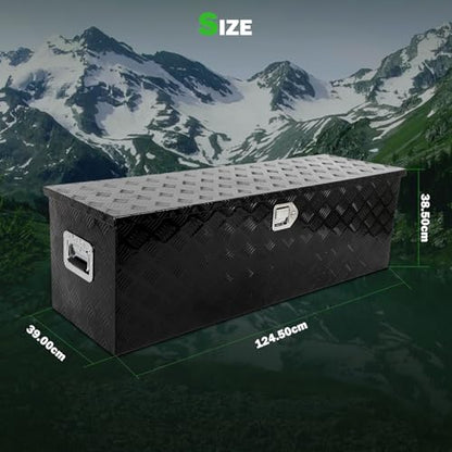 49 Inch Diamond Plate Aluminum Truck Bed Tool Box