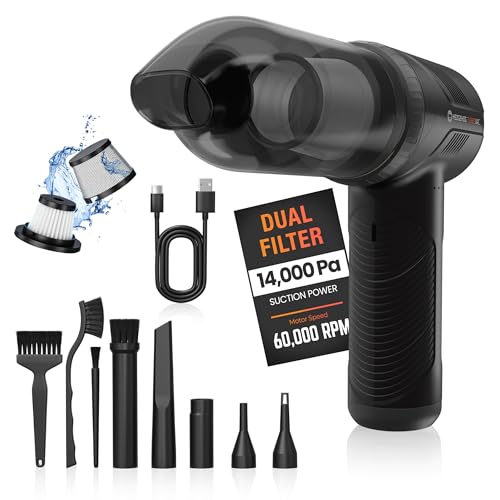 TurboVAC 3 in 1 Portable Car Vacuum Cleaner