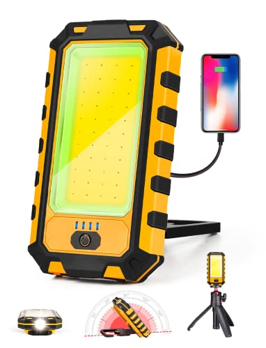 LED Rechargeable Magnetic Work Light 1500Lumens
