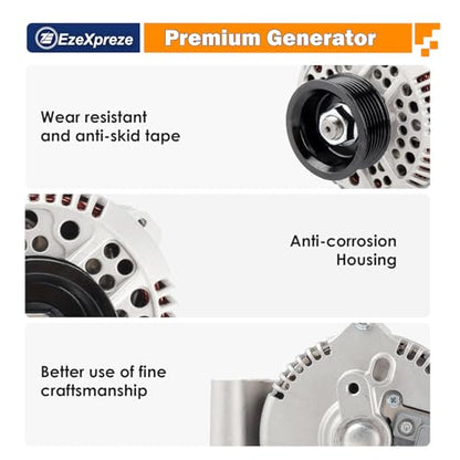 Ezexpreze 7750N New Alternator Compatible With Ford Escort