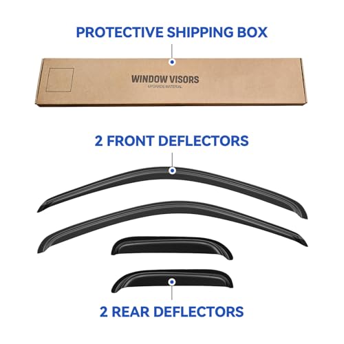 Window Visors Rain Guards for 1995