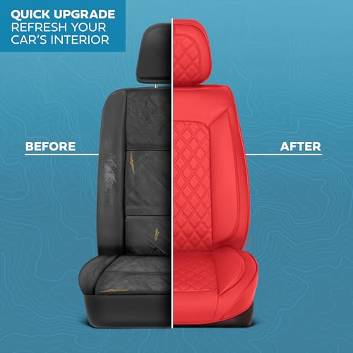 Curated Diamond IV Leather Seat Covers for Cars & SUVs
