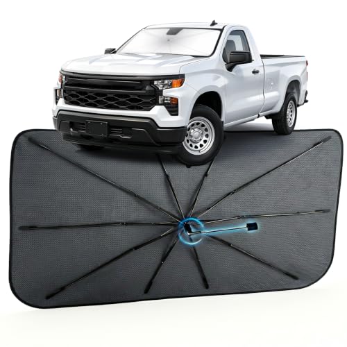 Windshield Sun Shade for Chevrolet Silverado 1500 2019