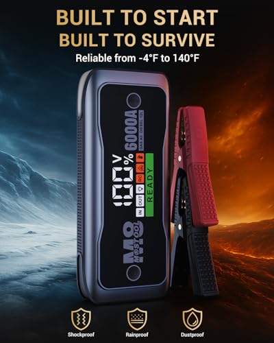 M8 6000A Car Battery Jump Starter