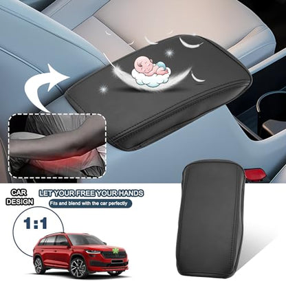 2024 2025 2026 Kona Armrest Cover for 2026 Hyundai Kona Accessories Center Console Cover 2024 Kona Armrest Cover Protector Compatible with 2024 2025 2026 Hyundai Kona SE