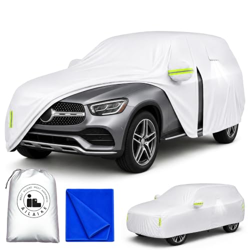Car Cover Waterproof All Weather Custom Fit for Mercedes GLC