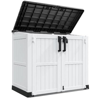 Outdoor Storage Cabinet 36 Cu Ft with Lockable Doors