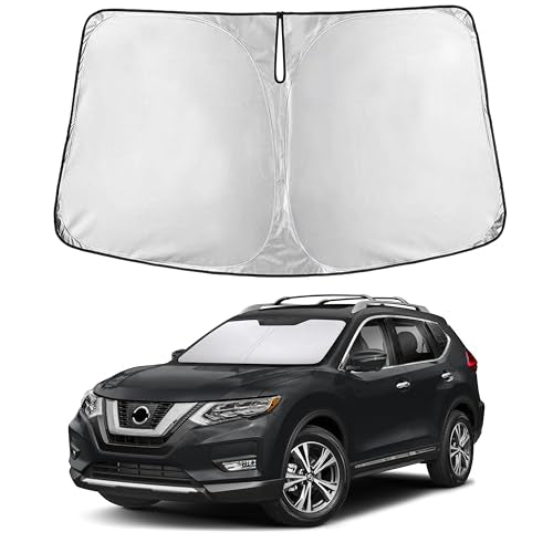 Windshield Sunshade Compatible for Nissan Rogue 2014