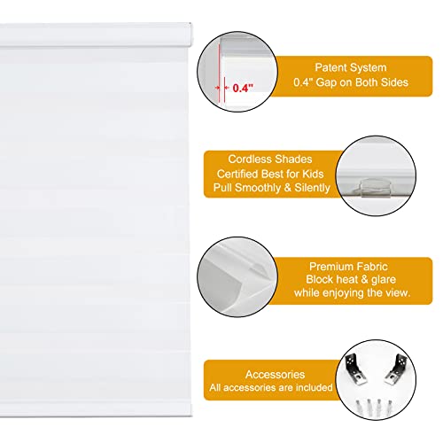 Cordless Zebra Blinds for Windows Free
