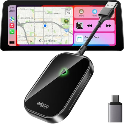 2026 Upgrade Wireless CarPlay Adapter [Long