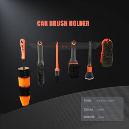 Detailing Brush Towels Hanger Detailing Brush Holder 6 Organizer Hooks Wall