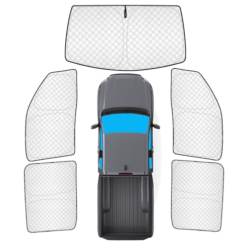 5pcs Thicken Sun Shades for Nissan Frontier 2022 (5 Count)