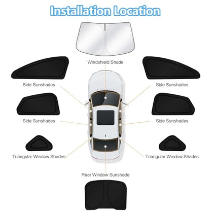 Car Window Shades for 2013 (8 Count)