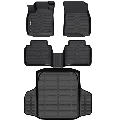 AXUKO All Weather Floor Mats Cargo Mat for Honda Accord 2023 (4 Count)