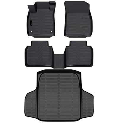 AXUKO All Weather Floor Mats Cargo Mat for Honda Accord 2023 (4 Count)