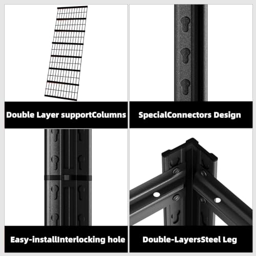 5 Tier Heavy Duty Garage Shelving
