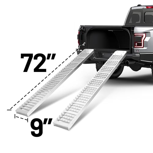 72" x 9" Steel Truck Ramps (2 Count)