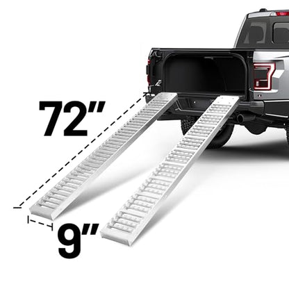 72" x 9" Steel Truck Ramps (2 Count)