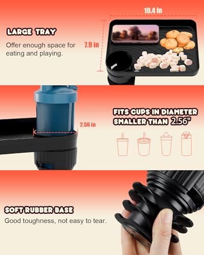 Car Seat Tray for Kids Fit 3.1"
