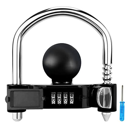 1 Pack Universal Hitch Lock with Combination Lock