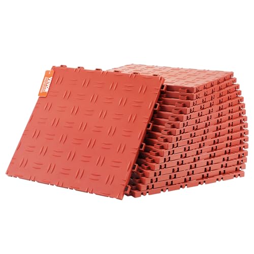 Garage Floor Tiles 12 x 12 x 0.53 inch (25 Count)