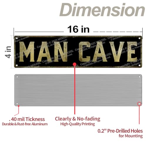 16x4″ Man Cave Sign