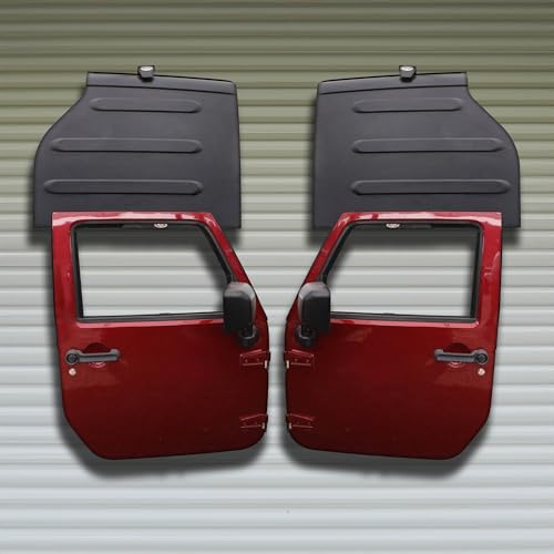 Garage Wall Freedom Panel & Wrangler Door Storage Hangers Combo Kit (4 Count)