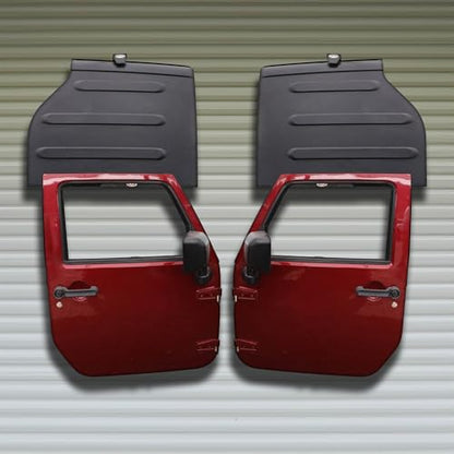 Garage Wall Freedom Panel & Wrangler Door Storage Hangers Combo Kit (4 Count)
