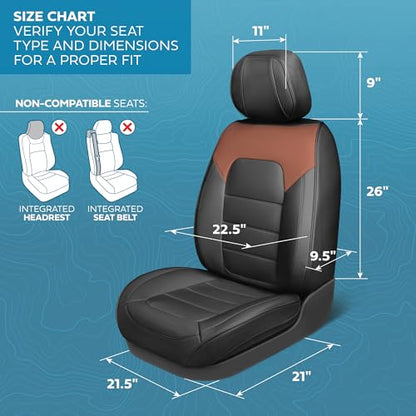 Curated Western Estate Leather Seat Covers for Cars & SUVs