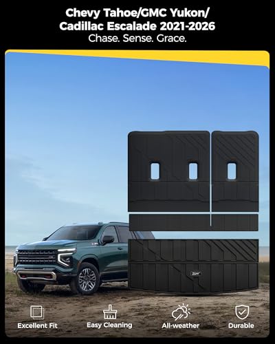 Cargo Liner & Seat Back Mats for Chevy Tahoe