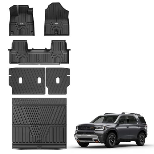 Floor Mats & Cargo Liner & seatback mats Fit for Honda Passport 2026