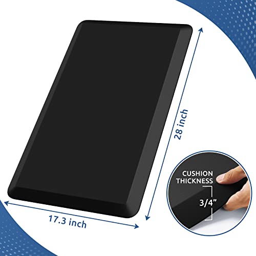 0.8" Thick Kitchen Mat Cushioned Anti Fatigue Rug Comfort Floor Mats