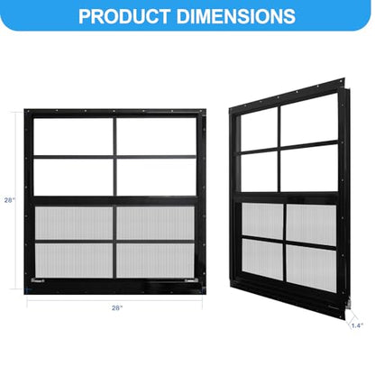 Upgraded Shed Windows 2 Pack (2 Count)