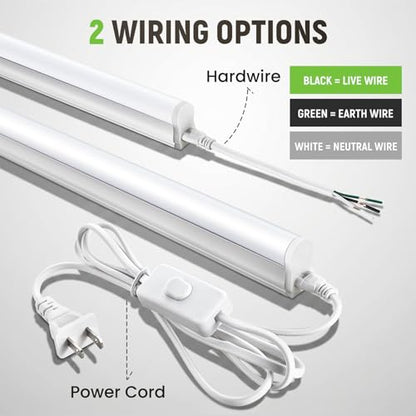 Pak 4FT LED Shop Lights (8 Count)