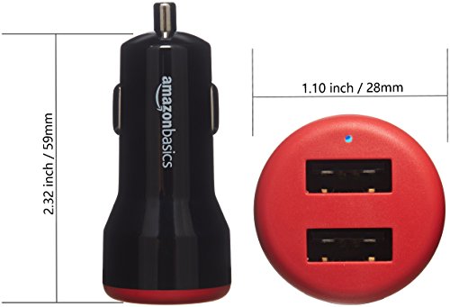 24W Dual USB Car Charger for Phones
