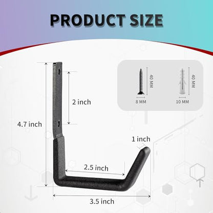 Heavy Duty Wall Mount Hooks