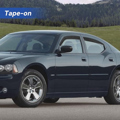 Window Visors Rain Guards for 2006 2007 2008 2009 2010 Dodge Charger